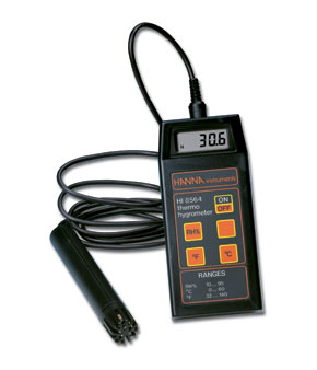 DIGITAL THERMOHYGROMETER WITH DEW POINT