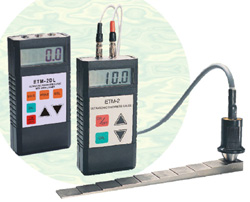 MICROPROCESSOR BASED ULTRASONIC THICKNESS GAUGE