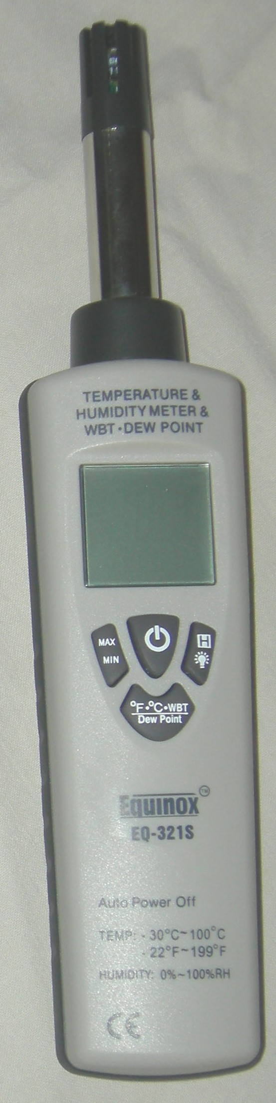 DIGITAL TEMP. & HUMIDITY METER